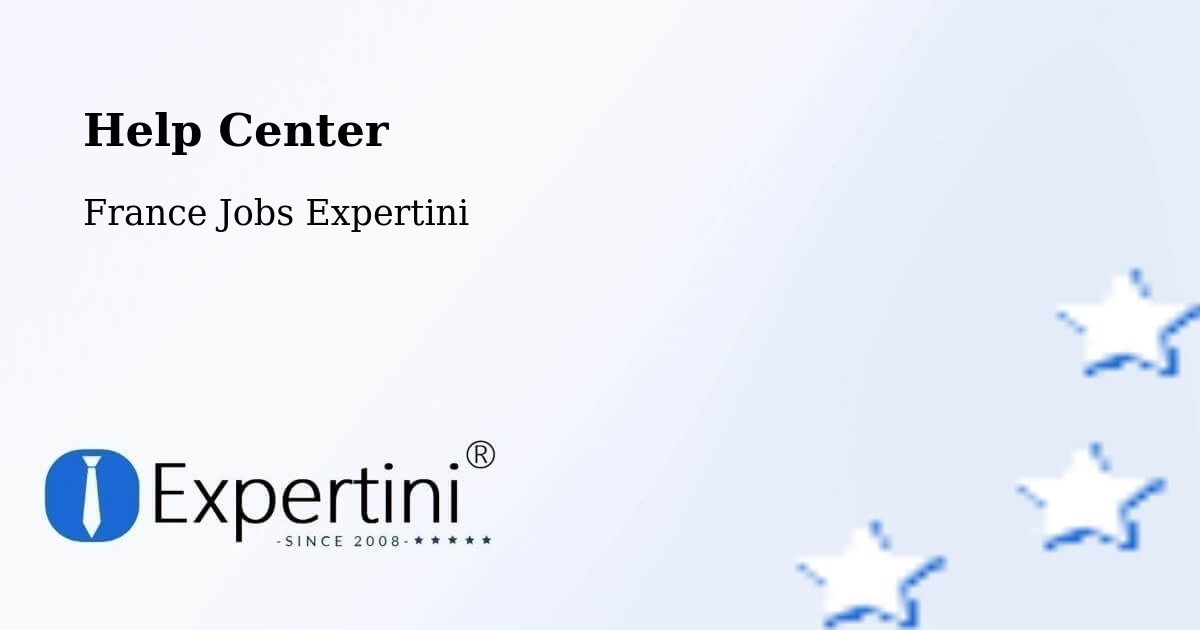Help Center – Valréas - France Jobs Expertini