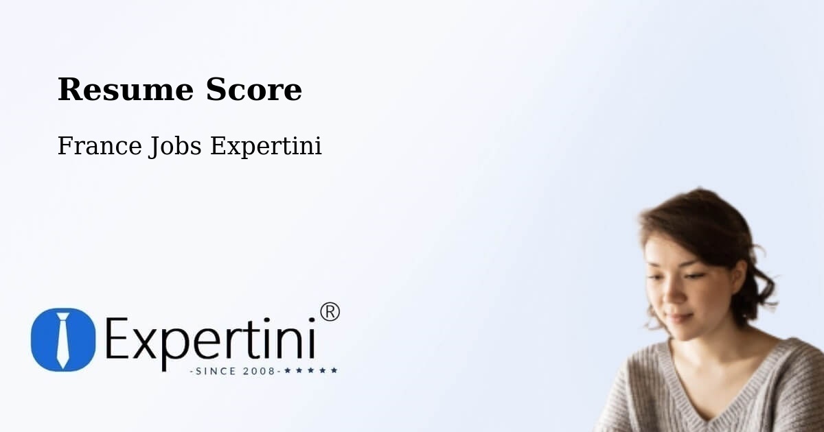 Resume Score & Job Description Match Tool – Valréas - France Jobs Expertini